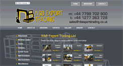 Desktop Screenshot of nbexporttrading.com